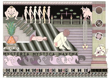 Jess Johnson, Mysteria Mystica Maxim, Winner of the Beleura House & Garden 2014 National Works on Paper Acquisitive Award